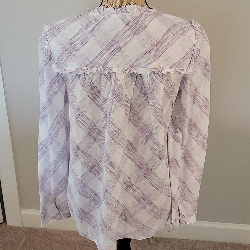 #46 NWT William Rast plaid shirt - Picture 5 of 5